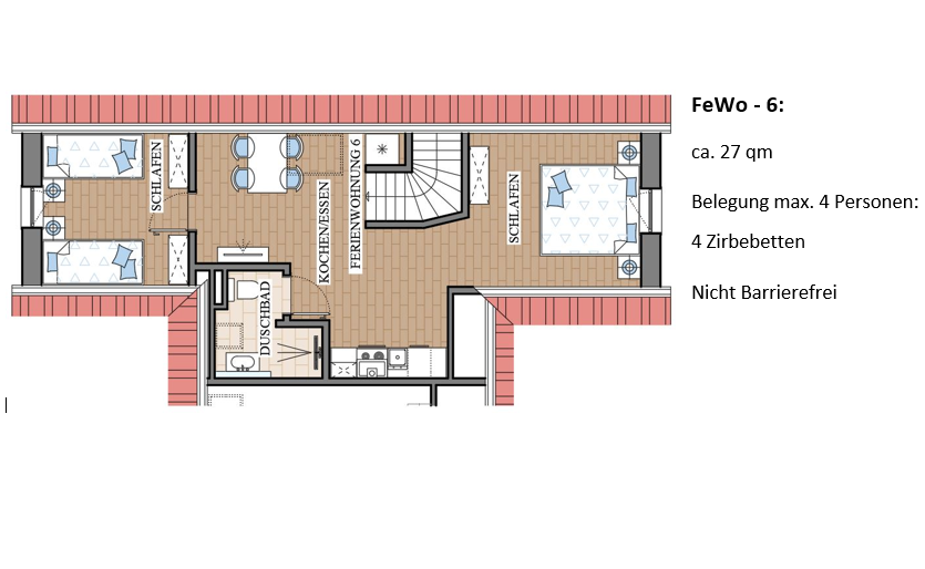 FeWo 6 – Grundriss